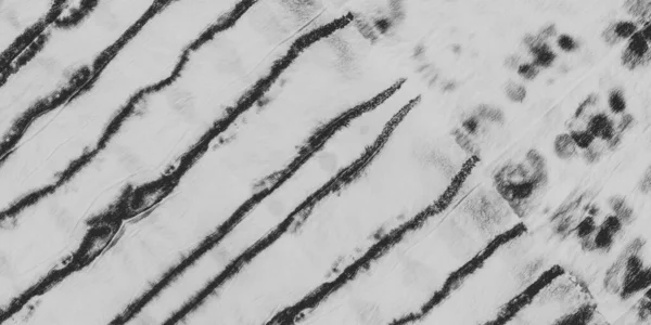 ブラック テンプレート クラフティング ラフな水彩プリント グレイ エフェクト グラウンジ 旧ナショナルスタイル 白漂白インクブラシ ブラー生地の形 — ストック写真
