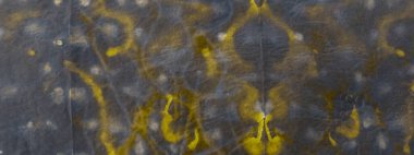 Bronz kravat boyalı batik. Kova boyası. Kirli Sanatlar Pankartı. Hafif suluboya fırça. Parlayan Modern Boyalı. Hafif Yağlı Fırça. Parlak Fırçalı Doku. Hafif Kaba Sanat Yazdırma.