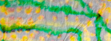 Parlak Sanatsal Kravat Boyası. Suluboya boya fırçası. Kirli Sanatlar Pankartı. Sarı Kova Boya Fırçası. Neon Rough Sanat Baskısı. Beyaz Fırçalı Doku. Fırçalanmış doku. Parlak Modern Boyalı.