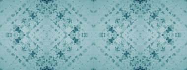 Azure Tie Dye Diamless. Hafif Boya Fırçası Sanatı. Cyan Fırçalı Doku. Mavi fırça boyası. Beyaz Geometrik Süsleme. Hafif Geometrik Kusursuz. Cyan Dirty Art Efekti. Kar Suluboya Boyası
