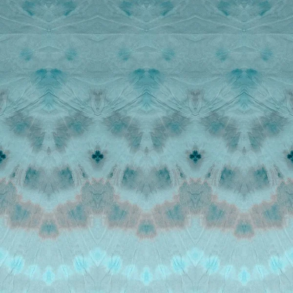 Blauwe Cyan Tie Dye Design Sky Dirty Art Canva Grijze — Stockfoto