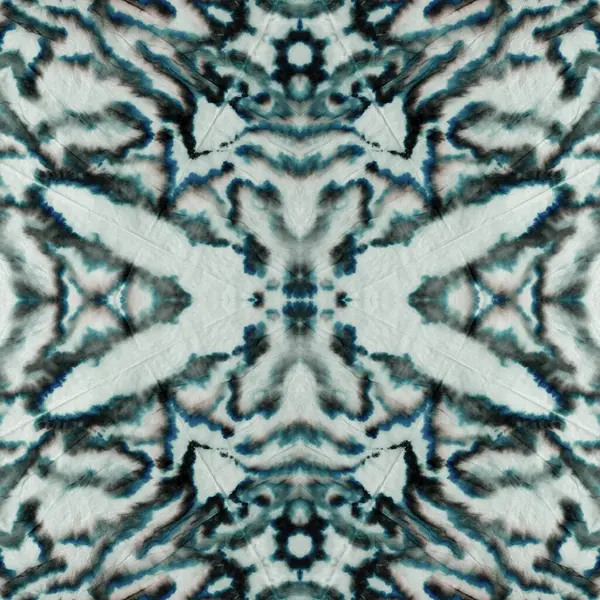 Blue Tie Dye Grunge Green Ethnic Motif Azure Dirty Art — Stock Photo, Image