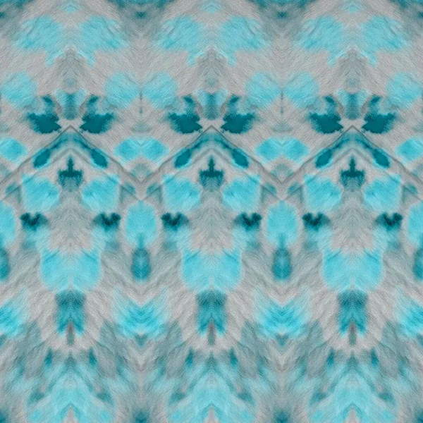 Gray Cyan Dyed Fabric Ink Sky Dirty Art Style Snowy — Foto Stock