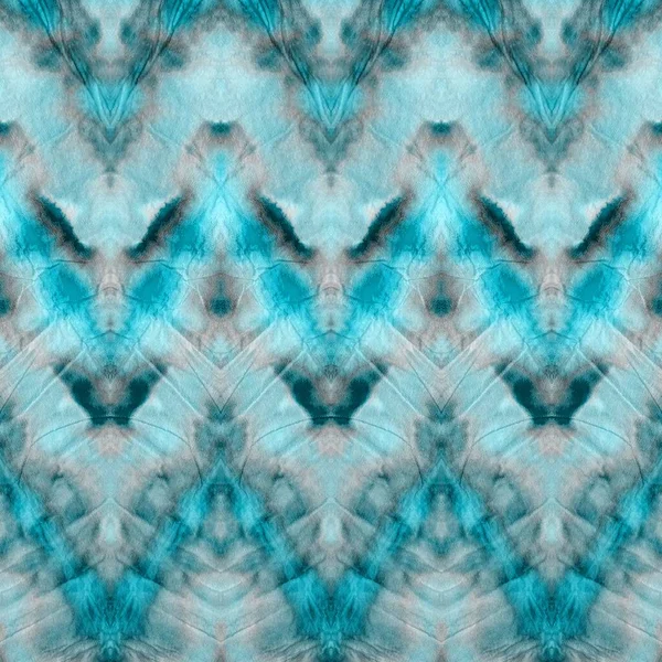 Blue Aqua Tie Dye Pattern Ice Dirty Art Style Blue — Zdjęcie stockowe