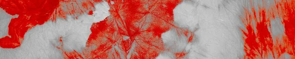 Печать Красного Галстука Чернила Акварельные Грязный Стиль Искусства Красный Акварель — стоковое фото