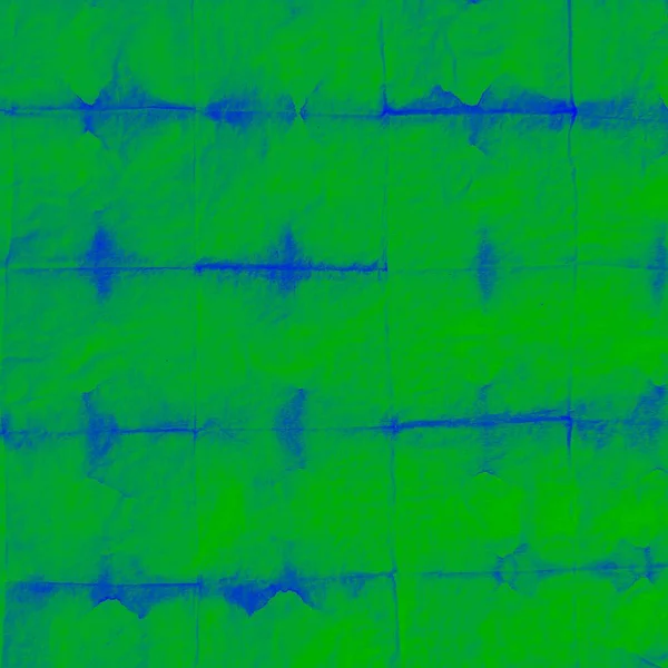Печать Морскими Галстуками Текстура Акварели Грязная Живопись Зеленая Акварельная Кисть — стоковое фото