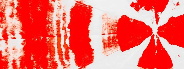 Blut Kreative Krawattenfärbung Aquarell Pinsel Vorhanden Schmutzige Kunst Gefärbt Rotes — Stockfoto