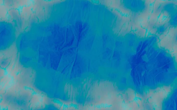 바다의 예술적 프린팅 Dyed 아쿠아 페인트 해시시 브리쉬 실크로 봉해져 — 스톡 사진