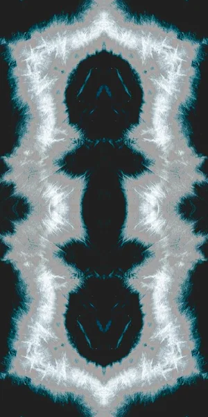 Night Tie Dye Grunge Glow Geometric Motif Black Stain Artistic — Stock Photo, Image