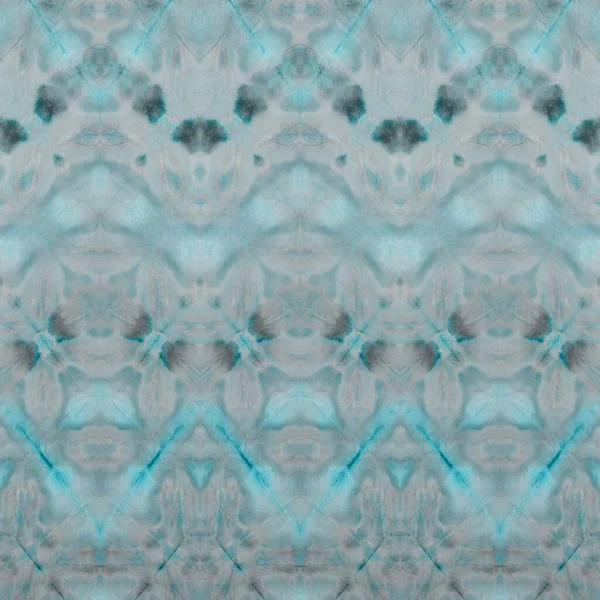 Blauwe Kerst Geverfd Kunstpatroon Ijs Winter Dirty Art Snowy Aquarelle — Stockfoto