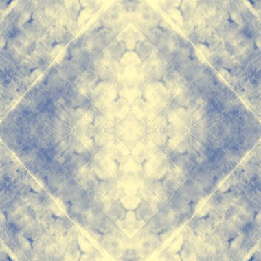 Görüntü Boyalı Kumaş Sanatı. Mavi Ogee Seamless. Indigo Efekti Grunge. Beyaz Soyut Kova. Bej rengi Modern Grunge. Parlak Fırçalı Kağıt. Sky Ink Motifi. Deniz Soyut Yazdırma.