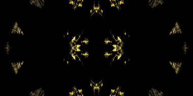 Sarı Yağlı Fırça. Ateş Yaratıcı Bağlama Boyası. Parlayan Soyut Suluboya. Ateşli Modern Boyalı. Gece Kova Boyası. Altın fırça boyası. Uzay Kirli Sanatlar Tarzı. Koyu Sembol Süslemesi.