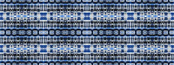 Сірий Етнічний Цвіт Нафта Сірого Кольору Navy Brook Textile Denim — стокове фото