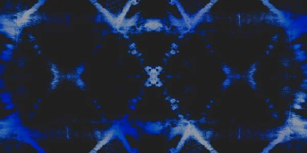 Night Icy Background Blue Chevron Ornament Denim Light Dirty Art — Stockfoto