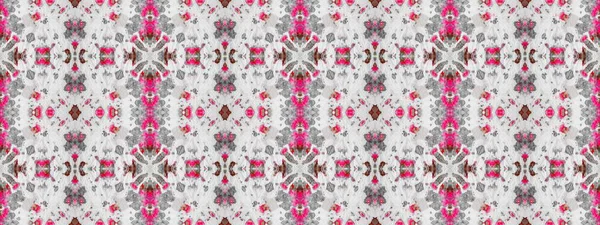 Pink Brushed Texture Gray Kaleidoscope Tile Blue Dyed Dirty Art — Zdjęcie stockowe