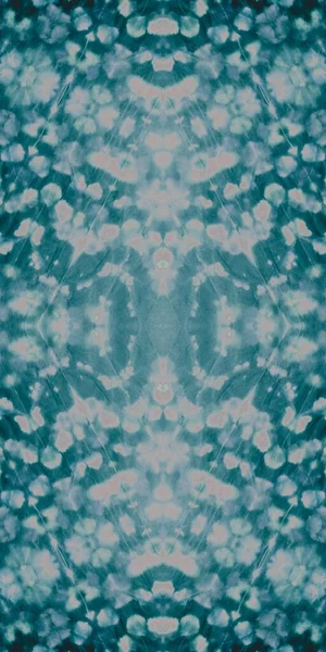 Night Tie Dye Pattern Ωραίο Διαστημικό Διακόσμηση Μπλε Βρώμικη Υδατογραφία — Φωτογραφία Αρχείου