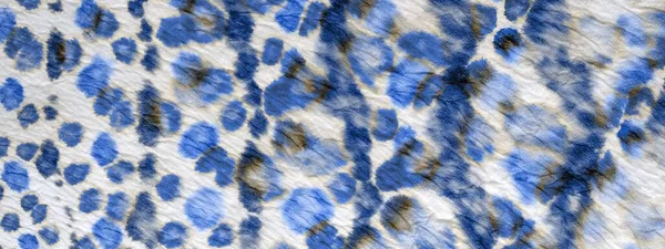 蓝色领带 深蓝色的领带 Aquarelle油漆 肮脏的艺术横幅摘要水彩印刷 装饰涂鸦风格 白油墨水 涂鸦风格 — 图库照片