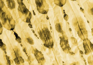 Huysuz kravat boyacısı Batik. Suluboya boya. Sanatsal Kirli Kanva. Eski Aquarelle dokusu. Eski Graffiti Tarzı. Fırçalanmış İpek. Sarı Yağlı Fırça. Kaba Kaba Sanat Yazıcısı.