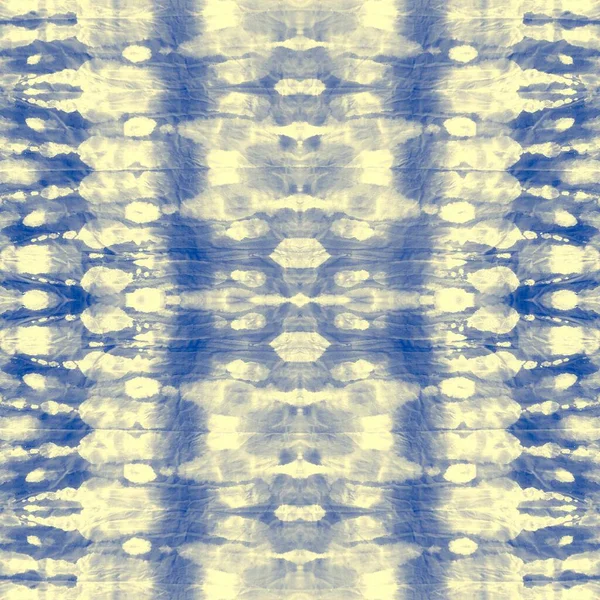 Sky Tie Dye Design Blur Telha Geométrica Indigo Effect Grunge — Fotografia de Stock