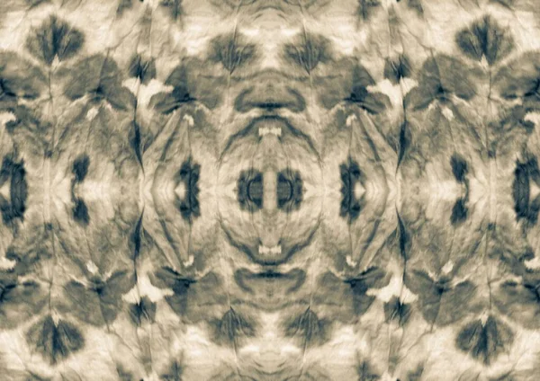 米色图书背景 灰色水彩画 黑色肮脏的艺术风格 Sepia Grungy艺术风格 棕色白色刷纹理 老苍白重复的动机 白色淡淡的Sepia Tie Dye艺术 — 图库照片