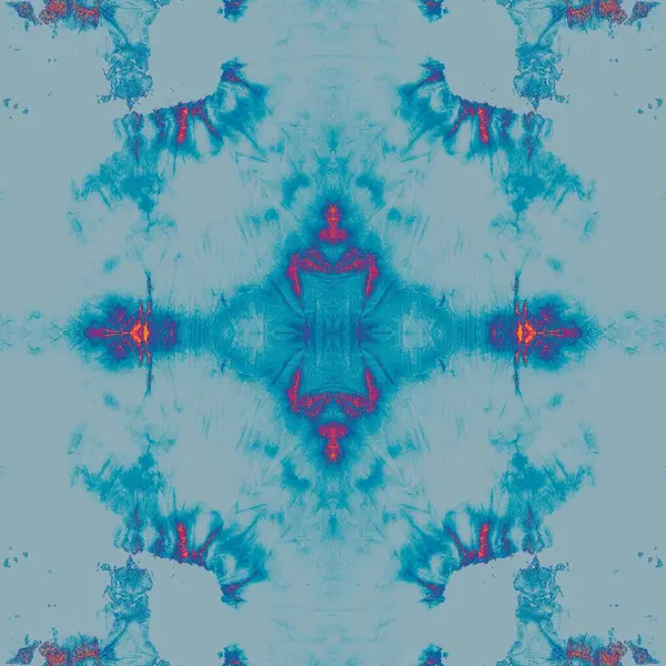 青染めのアートパターン オレンジグラデーションの背景 ライトウィンター オーナメント 火の輝きの効果 雪の抽象アクエラレ 雪の現代アートスタイル 赤茶色の素材 フロストウィンターモチーフ — ストック写真