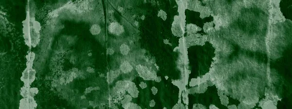 Tintura Gravata Criativa Verde Impressão Aquarela Antecedentes Sujos Pincel Aquarelle — Fotografia de Stock