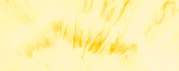 Sarı Kravat Boyası Aquarelle Dokusu Kirli Arkaplan Limonlu Kova Fırçası — Stok fotoğraf