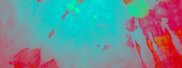 Цветочные Художественные Галстуки Печать Акварелью Искусство Красить Светится Aquarelle Texture — стоковое фото