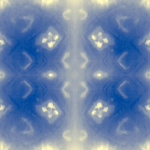 Blur Tie Fargestoff Tekstur Himmelgeometriske Ornamenter Gul Grungy Effekt Vannfarget – stockfoto