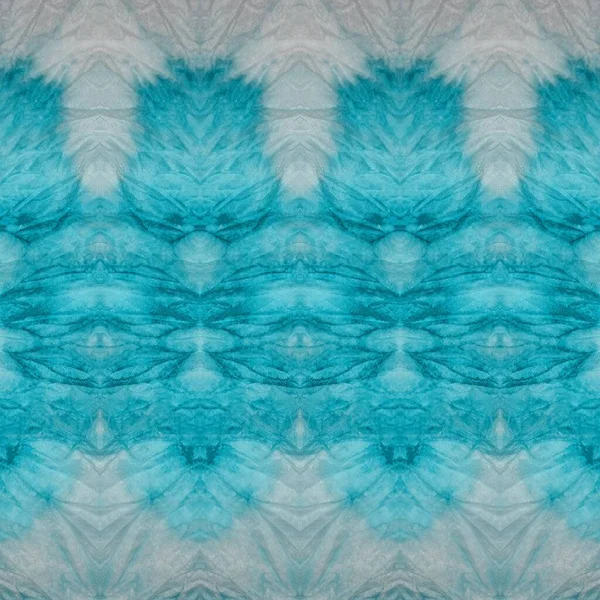 Niebieski Cyjan Zabarwiony Wzór Sztuki Lodowa Zima Brudna Sztuka Tekstura — Zdjęcie stockowe