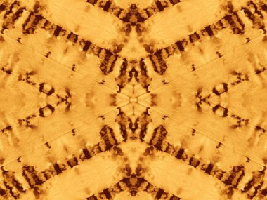 Sarı Kusursuz Yapı. Dikensiz Bağla. Ochre Aquarelle dokusu. Cilt Soyut Kova. Zemin yağı kağıdı. Kahverengi Graffiti Tarzı. Clay Kağıt Boyası. Kabile Boyalı Kirli Sanat.