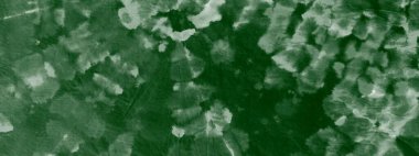 Light Tie Dye Batik. Aquarelle Boya Fırçası. Kirli Arkaplan. Taze Kova dokusu. Doğal Kaba Sanat Baskısı. Hafif Yağlı Fırça. Beyaz Fırçalı Kağıt. Geleneksel Yeşil Boyalı. 