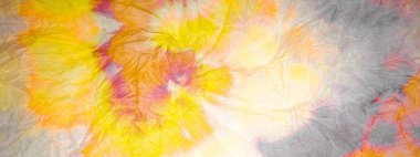 Parlak kravat boyası. Kova boyası. Sanatsal Kirli Kanva. Parlak suluboya boya fırçası. Parlak Geleneksel Boyalı. Gökkuşağı Fırçalı Doku. Fırçalanmış İpek. Geleneksel Yaz Boyalı.