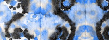 Indigo Yaratıcı Kravat Boyası. Suluboya boya. Sanatsal Kirli Kanva. Soyut Suluboya Mürekkebi. Dekoratif Graffiti Tarzı. Fırçalanmış doku. Mavi Fırçalı Doku. Grafik Boyalı.