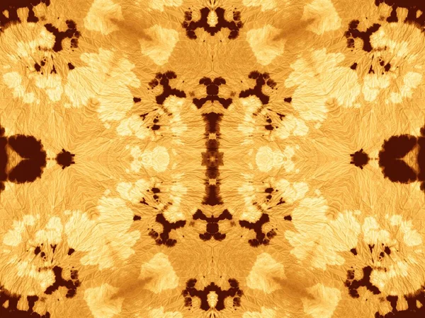 Жовта Геометрична Плитка Мистецтво Краватки Фарби Золоте Акварельне Чорнило Блиск — стокове фото