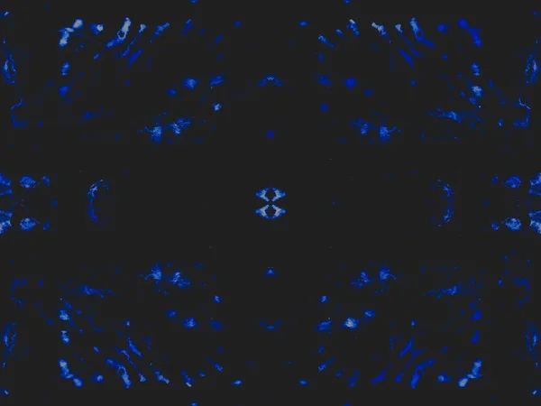 Черный Цвет Галстука Синий Бесконечный Мотив Джинсовый Стиль Грубого Грязного — стоковое фото