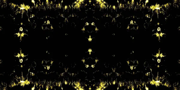 Жовтий Матовий Матеріал Металева Краватка Барвник Сонячний Акварельний Принт Шайн — стокове фото