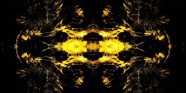 ブロンズブラシテクスチャ フィリー バティック 銀河系の概要アクエレル メタル グラフィティ スタイル ダーク抽象的なテクスチャ 宇宙油ブラシ ゴールドメッシー水彩 — ストック写真