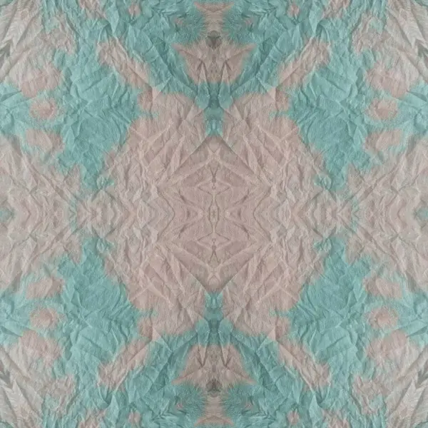 Sea Creative Tie Dye Μπλε Πολύχρωμο Απρόσκοπτη Λευκή Βρώμικη Τέχνη — Φωτογραφία Αρχείου