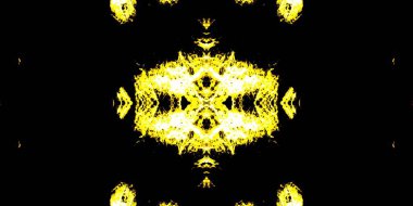 Sarı Fırçalı Malzeme. Maya Etnik Boyama Sanatı. Altın Soyut Doku. Aztek Graffiti Tarzı. Altın Kova Boyası. Siyah Fırçalı Kağıt. Uzay Kirli Sanatlar Sanatçısı. Gece Kusursuz Sancak.