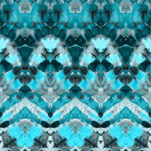 Zwart Blauw Geverfd Art Batik Sky Grungy Effect Snowy Aquarelle — Stockfoto