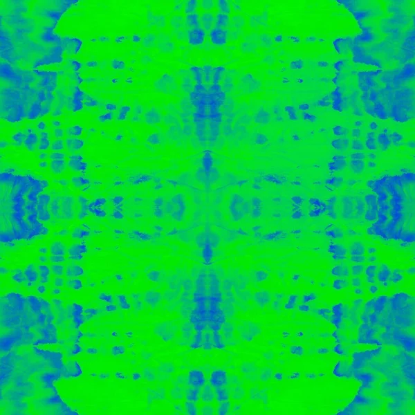 Niebieski Krawat Paski Zielone Morze Brudny Sztandar Sztuki Aqua Streszczenie — Zdjęcie stockowe