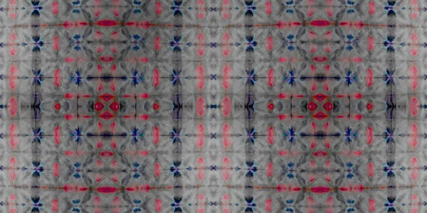 Pink Tie Dye Art Navy Geometric Ornament White Grungy Effect — Stock Photo, Image