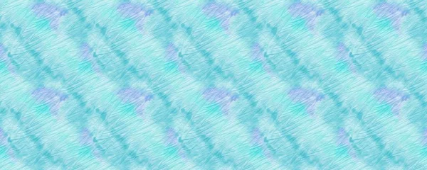 Blue Texture Seamless Dye Aqua Wet Silk Dirty Dyed Spray — Stock Photo, Image