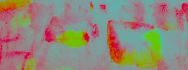 바다의 아크릴 페인트 그림을 그리고 흐르는 브러시 페인트 아쿠아 티에예 — 스톡 사진