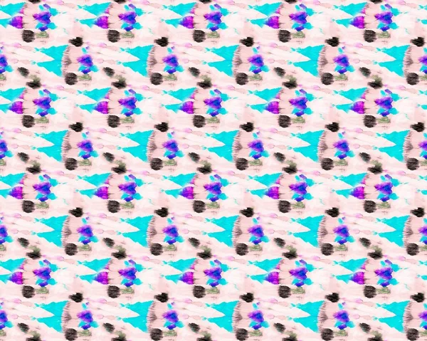 Roze Patroon Blauwe Oude Zijde Paarse Stof Plons Vuile Geverfde — Stockfoto