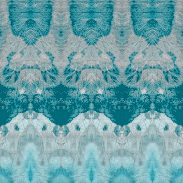 Blue Aqua Nature Tie Dye Ice Winter Background White Abstract — Fotografia de Stock