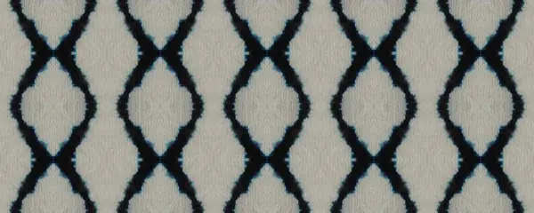 Separator Kwadratowy Czarna Etniczna Tapeta Niebieski Wzór Geometryczny Błękitna Fala — Zdjęcie stockowe