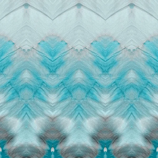 Blue Xmas Tie Dye Stripes Sea Dyed Dirty Art Texture — Foto Stock