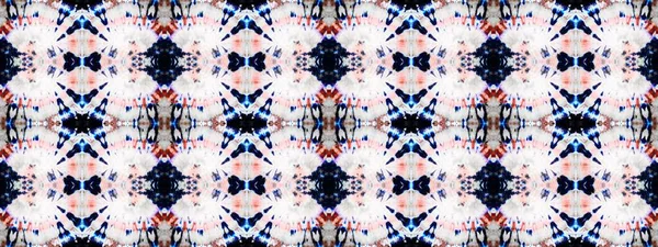 Modrý Kartáčovaný Materiál Bílý Geometrický Bezešvý Gray Artistic Canva Red — Stock fotografie